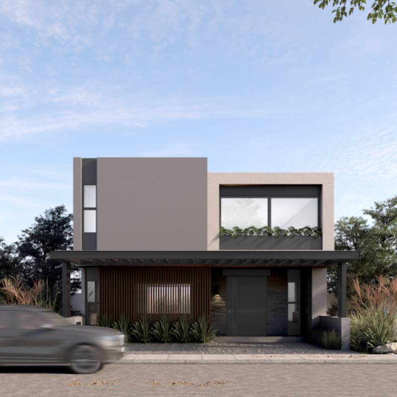 Fachada principal Casa Britania